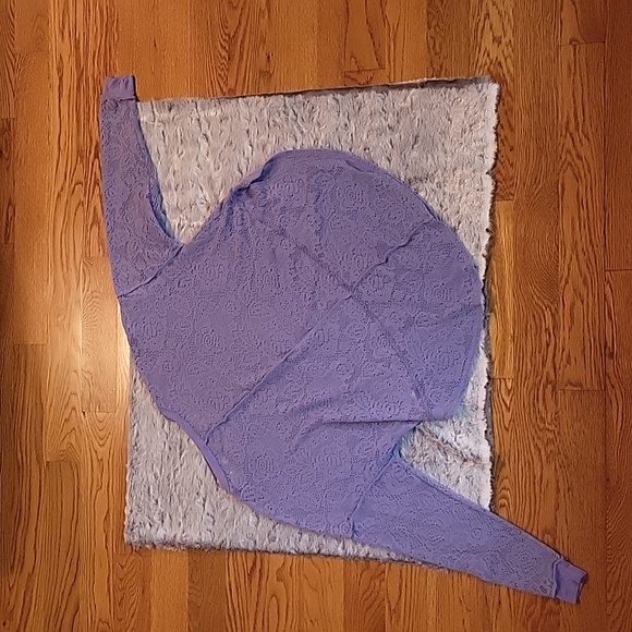 Free People Lavendar Lightweight Oversized Sweater, Women's Small! - Picture 9 of 9